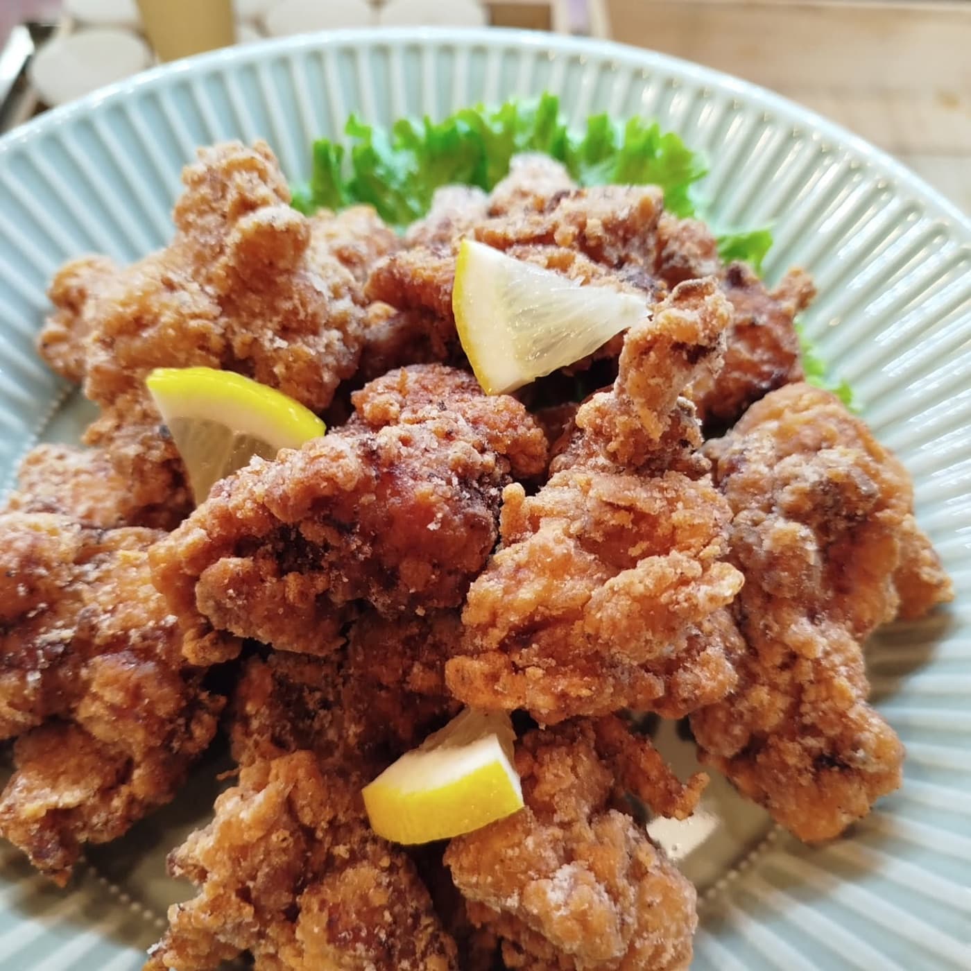 Karaage con limone